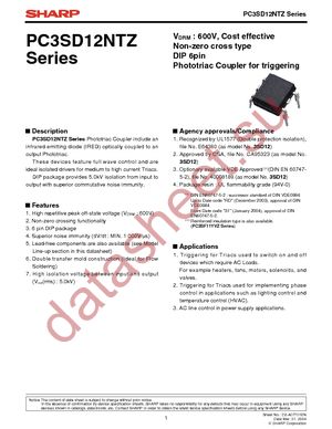 PC3SD12NXZAF datasheet  